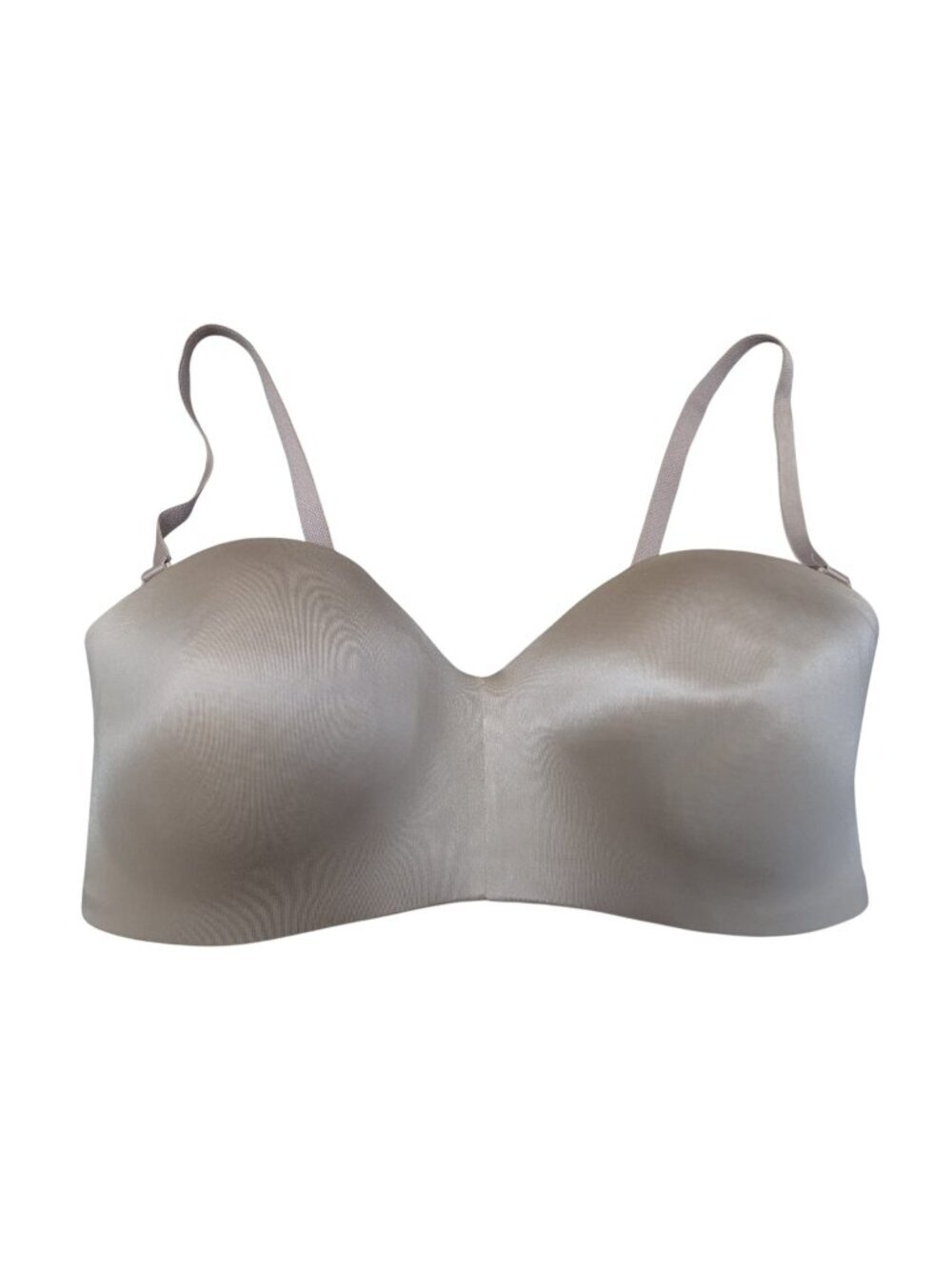 B.temptd Underwire T-Shirt Bra 38C Beige Adjustable Straps Smooth